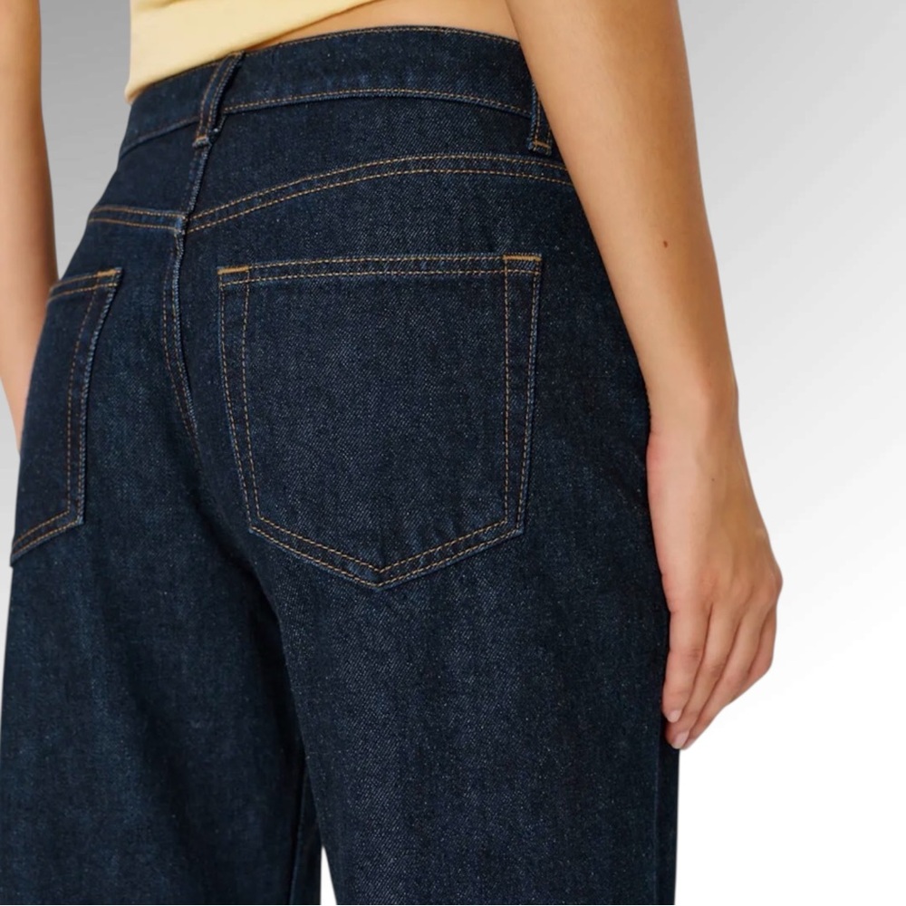 Reformation Cary Low Rise Slouchy Wide Leg Jeans - Picture 4 of 16